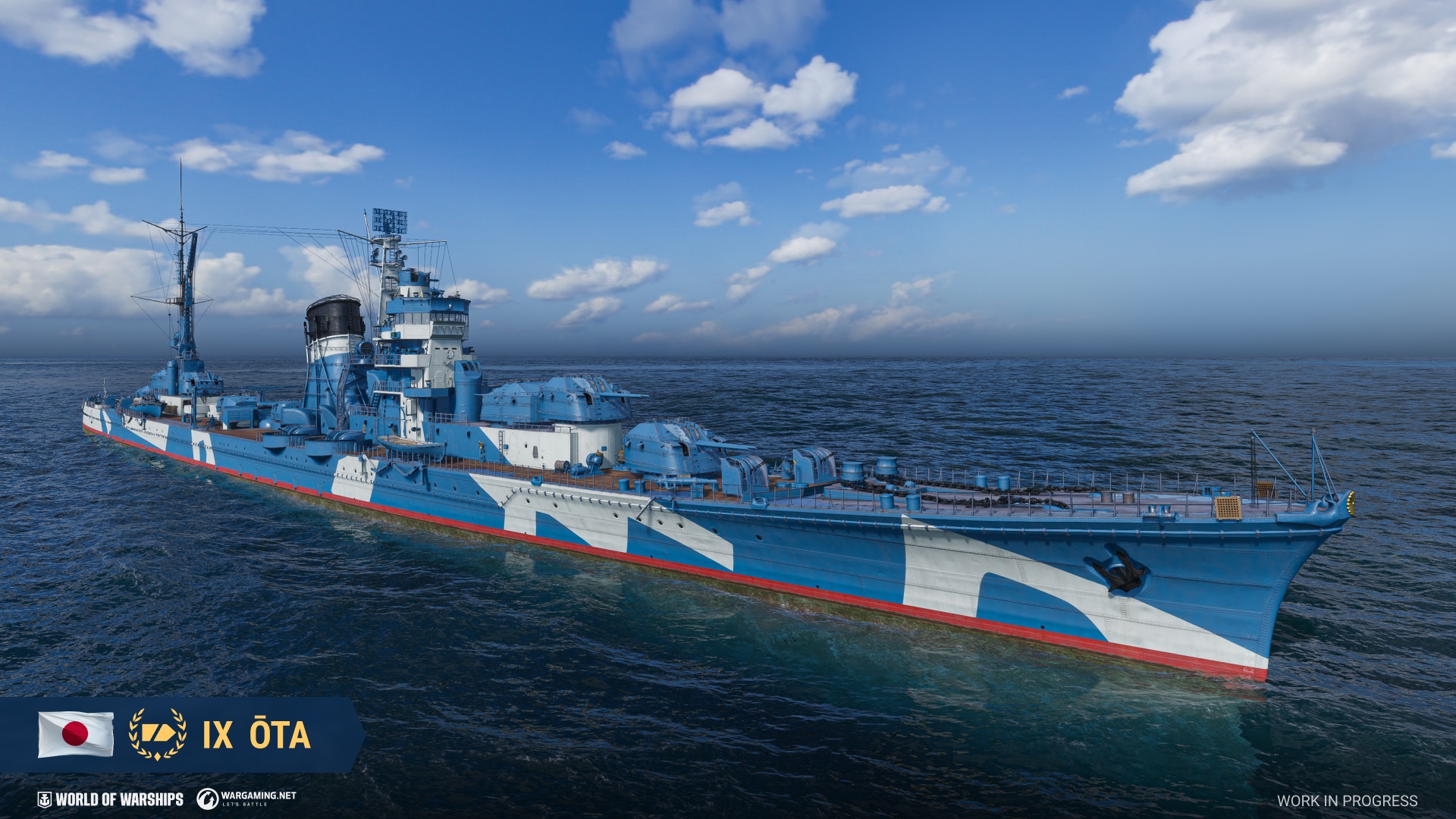 Japanese cruiser Ōta, Tier IX